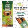 Lapis sextavado tons de pele com 6 cx - 31935 (2)
