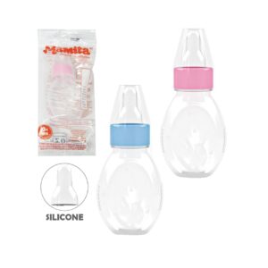 Mamadeira Chuquinha Mamita 60ml bico de silicone redondo