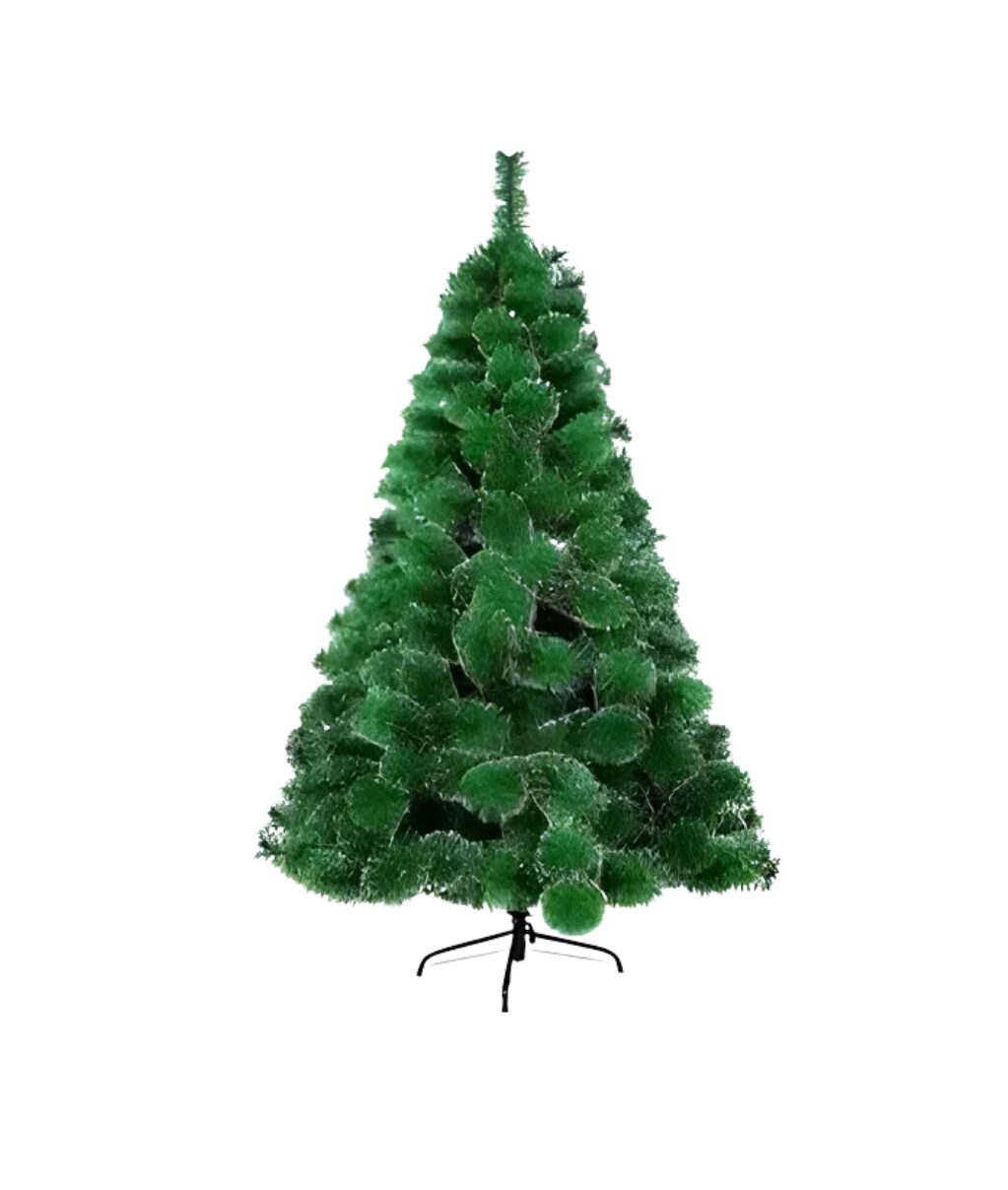 Árvore natal pinheiro verde nevada luxo turquesa 1,80 metros 228 galhos Wincy