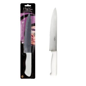 Faca de cozinha 8" slim inox e cabo plástico 31cm Chef Line