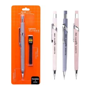 Lapiseira classic triangular + grafite 0.7 Jocar Office