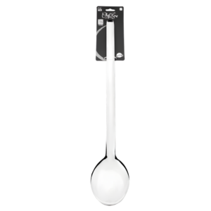 Colher de servir arroz terrina profissional com virola de inox 51cm Chef Line