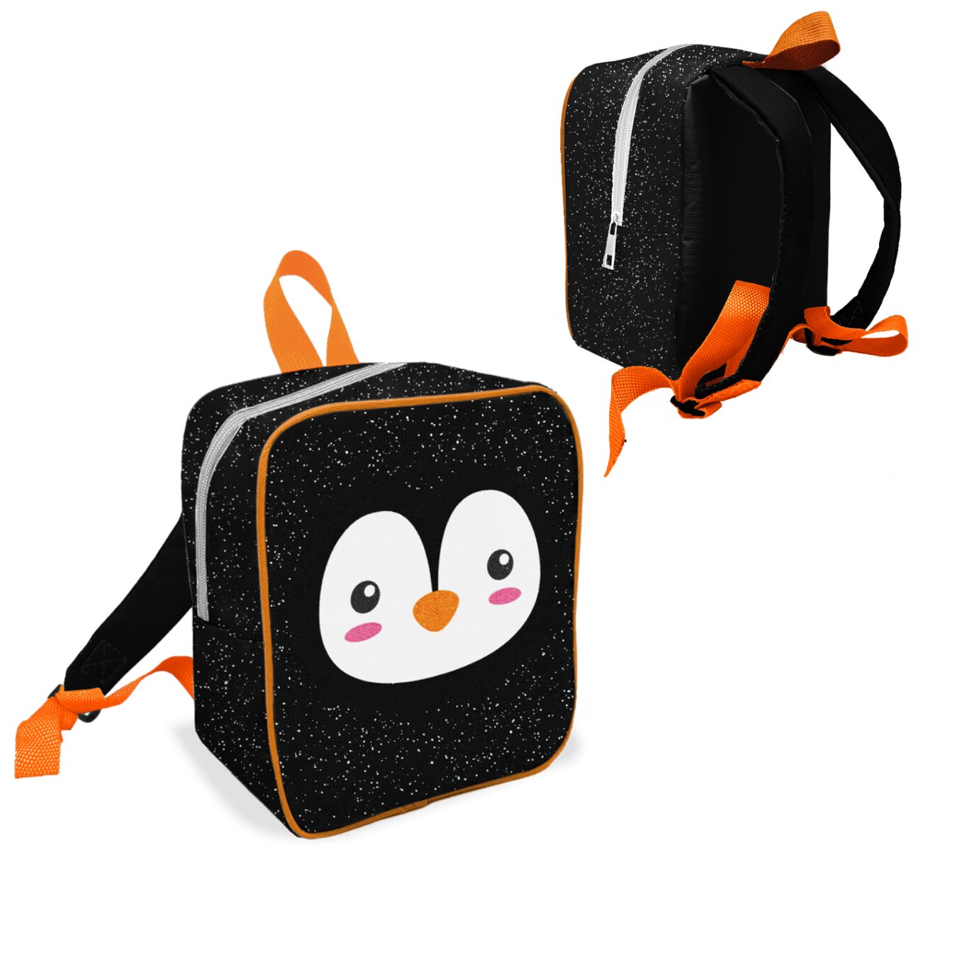 Lancheira infantil termica com alça Pinguim Leo E Leo
