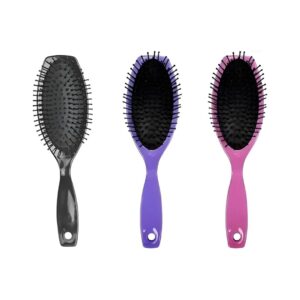 Escova de cabelo oval almofadada Marilu