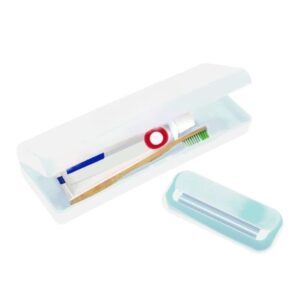 Estojo de higiene dental + espreme tubo Marilu