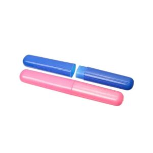 Kit com 2 Porta Escova de dente para viagem Marilu