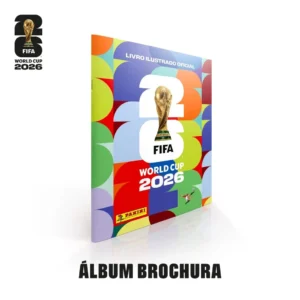 Álbum oficial Copa do Mundo FIFA 2026 capa brochura Panini