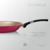 Frigideira francesa 20cm cereja - 28448 (2)