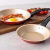 Frigideira francesa 22cm cereja - 28447 (2)