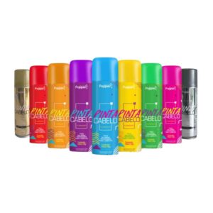 Tinta de cabelo fluorescente spray Popper 150ml