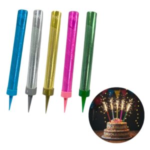Vela vulcão chama colorida fontana Popper