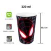 Copo decorado homem aranha 320ml - 32267 (4)