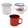 Caneca esmaltada br floral e vm - 32102 32100 2045